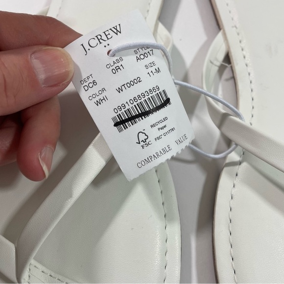 New J Crew Factory Easy Summer Flip Flops - Picture 2 of 4